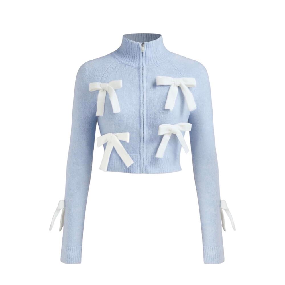 CIDER Women's Bow Knot Cardigan